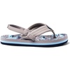 image:imageREEF Boys ToddlerLittle Kid Ahi Beach Flip Flop Soft Cushion Footbed Water FriendlyTan Sharks