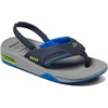 image:imageREEF Boys ToddlerLittle Kids Fanning SandalNavyLime