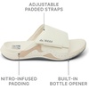 image:imageREEF Mens Cruiser Slide SandalOff WhiteTan