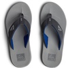 image:imageREEF Mens Phantoms Flip FlopsGreyLight GreyBlue