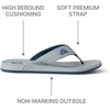 image:imageREEF Mens Phantoms Flip FlopsGreyNavy