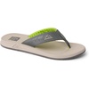 image:imageREEF Mens Phantoms Flip FlopsGreyTanLime