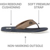 image:imageREEF Mens Phantoms Flip FlopsKhaki Navy