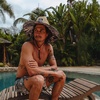 image:imageREEF Mens Wide Brim Straw Hat with Chin Strap