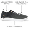 image:imageREEF Swellsole Neso Mens Shoe Lightweight amp Breathable Memory Foam FootbedBlackWhite