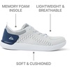 image:imageREEF Swellsole Neso Mens Shoe Lightweight amp Breathable Memory Foam FootbedWhiteNavy