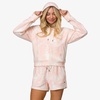 image:imageREEF Womens Reef Ziggy Printed French Terry Hooded Zip Up SweatshirtMarshmallow