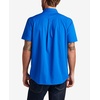 image:imageReef Mens Barrel Short Sleeve Button Up Woven ShirtAdamsLapis Blue