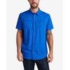 image:imageReef Mens Barrel Short Sleeve Button Up Woven ShirtAdamsLapis Blue