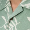 image:imageReef Mens Barrel Short Sleeve Button Up Woven ShirtAlmond Milk Kenji Terry