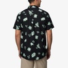 image:imageReef Mens Barrel Short Sleeve Button Up Woven ShirtCaviar