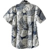 image:imageReef Mens Barrel Short Sleeve Button Up Woven ShirtDress Blues
