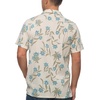 image:imageReef Mens Barrel Short Sleeve Button Up Woven ShirtFog