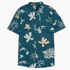 image:imageReef Mens Barrel Short Sleeve Button Up Woven ShirtLegion Blue