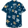 image:imageReef Mens Barrel Short Sleeve Button Up Woven ShirtLegion Blue