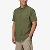 image:imageReef Mens Barrel Short Sleeve Button Up Woven ShirtOlivine