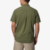 image:imageReef Mens Barrel Short Sleeve Button Up Woven ShirtOlivine