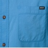 image:imageReef Mens Barrel Short Sleeve Button Up Woven ShirtParisian Blue