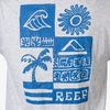 image:imageReef Mens Checker Short Sleeve TeeHeather Grey
