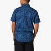 image:imageReef Mens Reef Howzer Short Sleeve 1 Pocket Classic ShirtCopen Blue