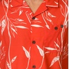 image:imageReef Mens Reef Kaden Short Sleeve 1 Pocket Camp ShirtPaprika
