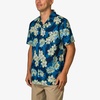 image:imageReef Mens Reef Tafford Short Sleeve 1 Pocket Camp ShirtInsignia Blue