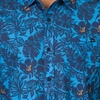 image:imageReef Mens Reef Tyson Short Sleeve 1 Pocket Classic ShirtAzure Blue
