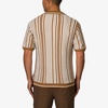 image:imageReef Unisex Adult Reef Cabana Short Sleeve Button Down Sweater KnitTobacco Brown