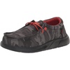 image:imageREEF Boys Cushion Coast ShoeBlack CamoRed
