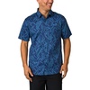 image:imageReef Mens Reef Howzer Short Sleeve 1 Pocket Classic ShirtCopen Blue