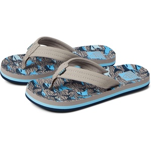 image:imageREEF Boys Kids Ahi Beach Flip Flop Soft Cushion Footbed Water FriendlyTan Sharks