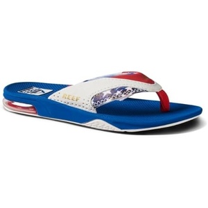 image:imageREEF Boys Kids Fanning SandalRed White and Blue