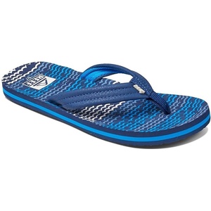 image:imageREEF Boys ToddlerLittle Kid Ahi Beach Flip Flop Soft Cushion Footbed Water FriendlyBlue Horizon Waves