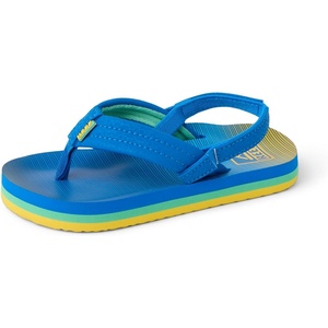 image:imageREEF Boys ToddlerLittle Kid Ahi Beach Flip Flop Soft Cushion Footbed Water FriendlyBlueFade Stripe