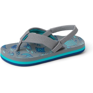image:imageREEF Boys ToddlerLittle Kid Ahi Beach Flip Flop Soft Cushion Footbed Water FriendlyGrey Stingray