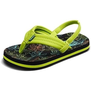 image:imageREEF Boys ToddlerLittle Kid Ahi Beach Flip Flop Soft Cushion Footbed Water FriendlyNeon Palm