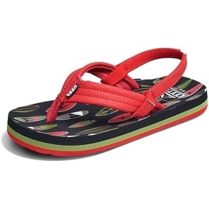 image:imageREEF Boys ToddlerLittle Kid Ahi Beach Flip Flop Soft Cushion Footbed Water FriendlyRed Board