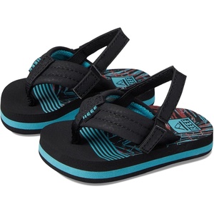 image:imageREEF Boys ToddlerLittle Kid Ahi Beach Flip Flop Soft Cushion Footbed Water FriendlyTropical Dream