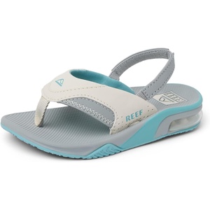 image:imageREEF Boys ToddlerLittle Kids Fanning SandalTanGreyBlue