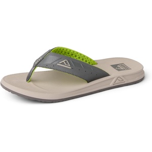 image:imageREEF Mens Phantoms Flip FlopsGreyTanLime