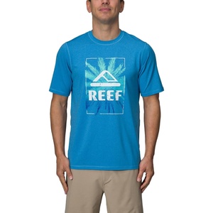 image:imageREEF Palmpunk Short Sleeve Surf Shirt Methyl Blue