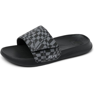 image:imageREEF unisexchild Kids Salty SlideBlack Swell Checker