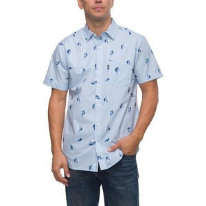 image:imageReef Mens Barrel Short Sleeve Button Up Woven ShirtSkyway