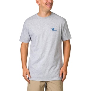 image:imageReef Mens Checker Short Sleeve TeeHeather Grey