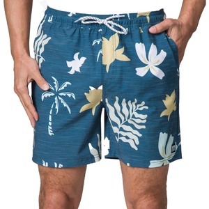 image:imageReef Mens Myers Printed EWaist ShortLegion Blue Harmon Printed