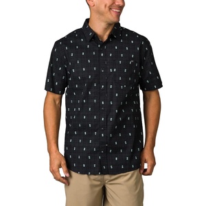 image:imageReef Mens Reef Chaplin Short Sleeve 1 Pocket Classic ShirtCaviar