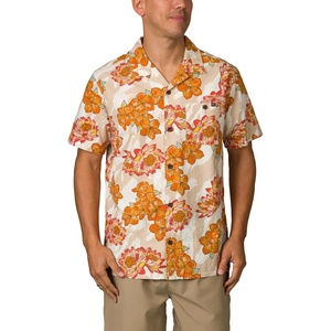 image:imageReef Mens Reef Tafford Short Sleeve 1 Pocket Camp ShirtBirch