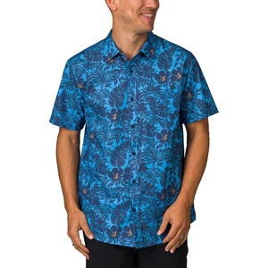 image:imageReef Mens Reef Tyson Short Sleeve 1 Pocket Classic ShirtAzure Blue