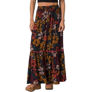 image:imageReef Womens Seaside Maxi SkirtSeaside Caviar