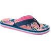 image:imageREEF Girls Kids Ahi Beach Flip Flop Soft Cushion Footbed Water FriendlyNavy Floral